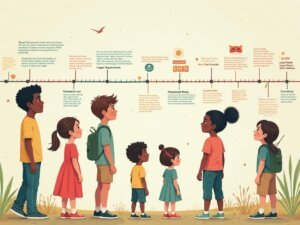 Aprendendo sobre o Tempo e a Cronologia para Crianças