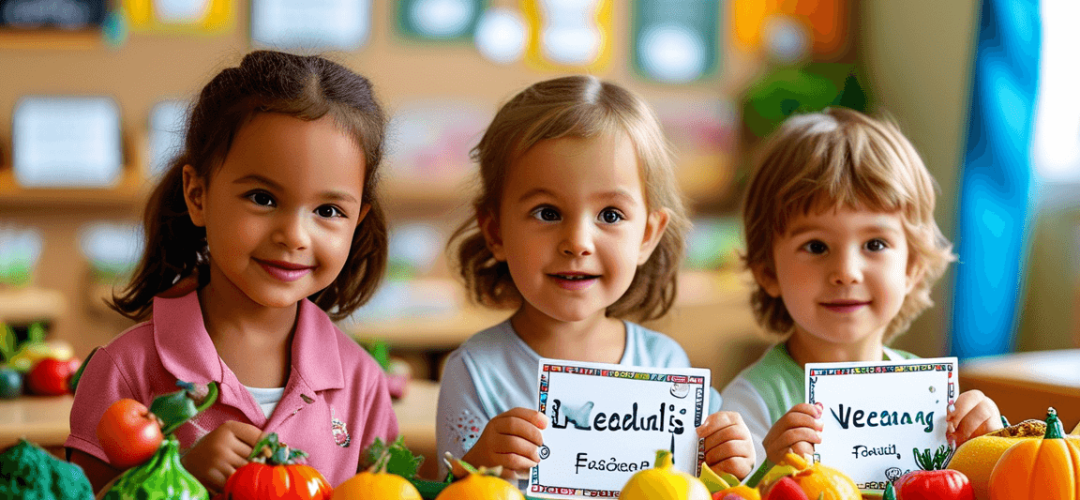 Ensino de Alimentos em Inglês para Crianças de Forma Divertida